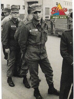 Elvis 45 Army Days The Elvis Collection 1992 LP